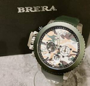 希少 美品 BRERA OROLOGI ブレラ オロロジ ミリターレ 腕時計