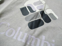 コロンビア★Columbia【メンズラピッドリッジグラフィックＴシャツ】ロゴプリントＴシャツ AM0403 042/ヘザーグレー Lサイズ_画像4