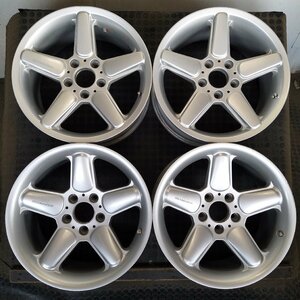 管理番号：S6-107【4本価格】【17x8J 17x8.5J 5x120 ET+38/+15 ハブ72/74】AC SCHNITZER・前後デザイン違い・直接引取可能・下取り可能