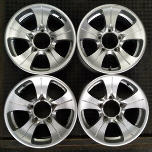 管理番号：S6-145【４本価格】【16x5.5J 5x139.7 ET+19 ハブ108】ジムニー等・店頭直接引取可能・下取り可能