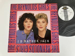 The Reynolds Girls / I'd Rather Jack 12inch PWL RECORDS ENGLAND PWLT25 89年盤,レイノルズ・ガールズ,シンセPOP,Stock Aitken Waterman