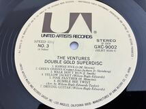 最新決定盤！ベンチャーズ The Ventures DOUBLE GOLD SUPERDISC 78年2枚組LP キングレコード GXC9001/2 Pipeline,Caravan,Wipe Out,Apache_画像8