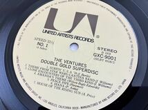 最新決定盤！ベンチャーズ The Ventures DOUBLE GOLD SUPERDISC 78年2枚組LP キングレコード GXC9001/2 Pipeline,Caravan,Wipe Out,Apache_画像6