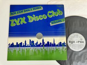 【86年独Ori盤】ZYX Disco Club VOLUME 2 NON STOP DANCE REMIX 12inch zyx20.069 Sabrina,LIME,Joy Peters,Eddy Huntington,Max Coveri,