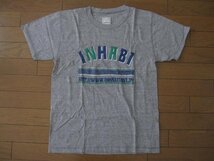 デッドストック インハビタントinhabitant 国産吊り編みTシャツ　グレーUS/XS_画像2