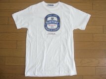デッドストック 80年代昭和レトロ サントリービールTシャツ 缶ビール 80s　_画像2