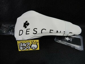 GK春日井■新品917 【値下げ】デサント 22 DQBTJG30 WH フェアウェイウッド用★ヘッドカバー ★おすすめ★