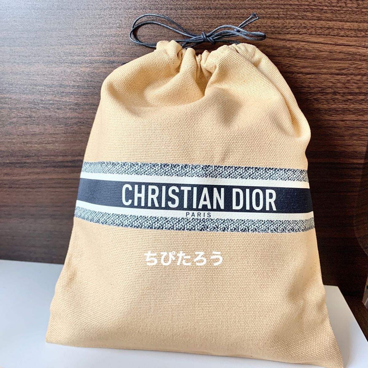 Christian Dior ディオール ノベルティ 巾着 ポーチ ディオリビエラ
