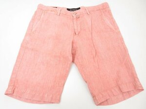 超美品 【キートン キトン Kiton】 リネン素材 ショートパンツ ハーフパンツ (メンズ) size31 ピンク UFBLACJ07R66 1000 伊製 ●29MP8300●