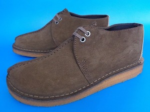 12727# beautiful goods top class Clarks DESERT TREK BOOT Clarks desert Trek boots tea suede 10M 500691