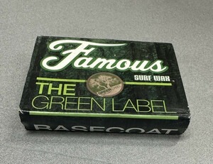 超お買い得品！数量限定！天然素材サーフワックス！　Famous　Green　Label　フェイマス　ベースコート　1個　　5