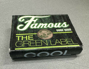 超お買い得品！数量限定！天然素材サーフワックス！　Famous　Green　Label　フェイマス　クール　1個　　1