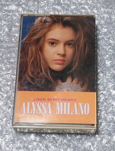 アリッサ・ミラノ ルック・イン・マイ・ハート 日本版カセットテープ