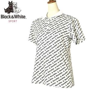 ブラックアンドホワイトスポーツウエア★レデイースシャツ　BLS9603YG　白（10）Mサイズ