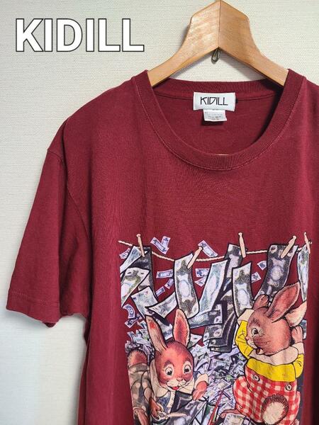 キディル KIDILL Tシャツ 半袖 ロゴ カットソー フリー ラビット