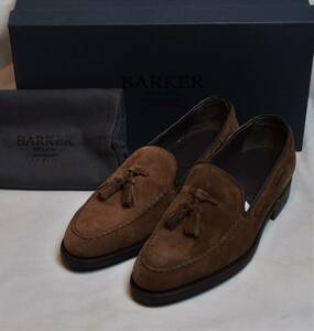 SALE!! BARKER UK5.5 4478DW11 Barker tassel Loafer ka Star nya suede Dyna ito sole 24-24.5cm corresponding unused goods 