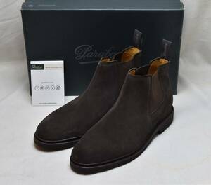 SALE!! パラブーツ paraboot 　シャンフォール　CHAMFORT　VEL TOGO 濃茶スエード　128448-6　24.5-25cm相当　 未使用品　 フランス製