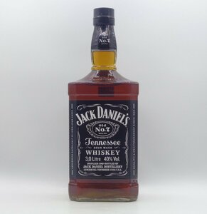 【同梱不可】特大 JACK DANIEL'S Old NO.7 ジャック ダニエル テネシー ウイスキー 未開封 古酒 3000ml 40％ X225674