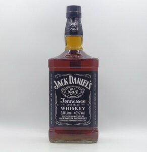 【同梱不可】特大 JACK DANIEL'S Old NO.7 ジャック ダニエル テネシー ウイスキー 未開封 古酒 3000ml 40％ X225800