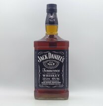 【同梱不可】特大 JACK DANIEL'S Old NO.7 ジャック ダニエル テネシー ウイスキー 未開封 古酒 3000ml 40％ X225683_画像1