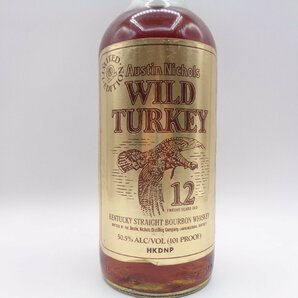 WILD TURKEY 12年 ワイルド ターキー リミテッド エディション ゴールド バーボン ウイスキー 750m 50,5％ 箱入 未開封 古酒 P16440の画像6