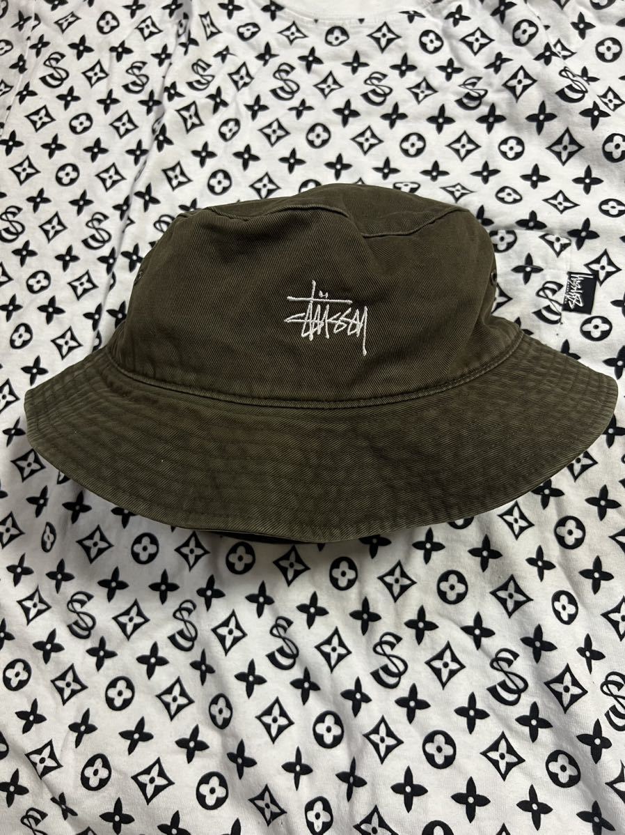 レア stussy ステューシー オールド バケットハット ビンテージ-