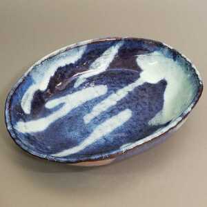 .31) Hagi . Matsuo .. ellipse plate . pot unused new goods including in a package welcome 