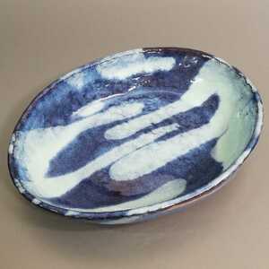 .29) Hagi . Matsuo .. ellipse plate . pot unused new goods including in a package welcome 