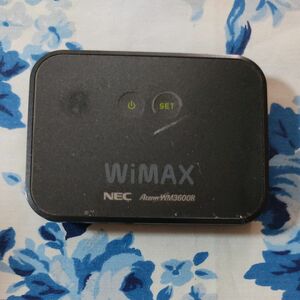 WiMAX　NEC Aterm　WR3600R　ジャンク扱い　現状渡し、無保証。