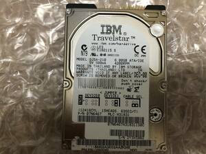 【ジャンク】IBM DJSA-210 6.0G 9.5mm厚