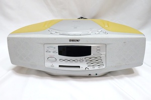 ■動いたけどジャンク扱い！即決！SONY CD MD ラジカセ ZS-M35 ソニー