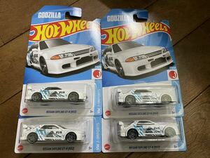 送料込4台セット ホットウィール NISSAN SKYLINE GT-R R32 ニッサン スカイライン hotwheels GTR