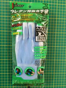 【処分品】おたふく手袋 Vシリーズ A-33 L ウレタン背抜 作業手袋 DIY