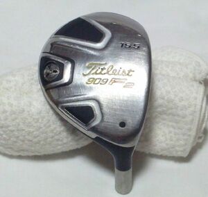 中古◎★タイトリスト Titleist 909F2★HC無し★215g★15.5°★３Wヘッド