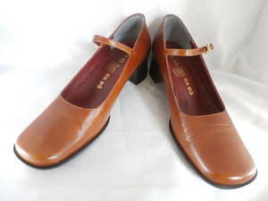 cavacava* original leather pumps *24*1 times use * search ....24