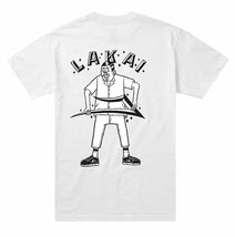 LAKAI (ラカイ) Tシャツ LAKAI ESOW CHARACTER TEE WHITE ホワイト (2XL) スケボー SKATE SK8 スケートボード_画像2