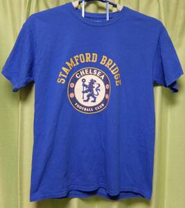 チェルシー　半袖Tシャツ　S～Mサイズ位　CHELSEA FOOTBALL CLUB　中古