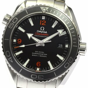 Omega Omega 232.30.46.21.01.003 Seamaster 600 Planet Date Date автоматическая мужская расслабленная коробка / гарантия с гарантией_758121