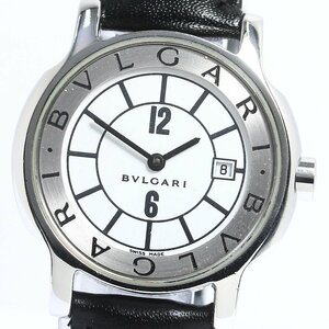 ブルガリ BVLGARI ST29S ソロテンポ デイト クォーツ レディース _756769【ev10】