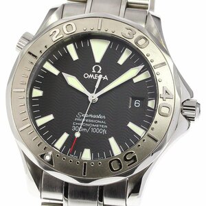 訳あり オメガ OMEGA 2230.50 シーマスター 300ｍ WGベゼル 自動巻き メンズ _756830