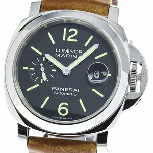 Panerai Panerai PAM01104 Luminol Marina 44 мм небольшая автоматическая гарантия второй даты _762004