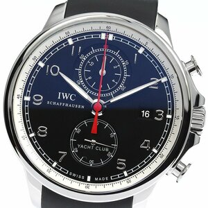 IWC IWC SCHAFFHAUSEN IW390210 Portuguese yacht Club chronograph self-winding watch men's _758765