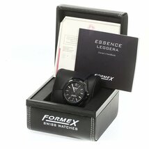 フォーメックス FORMEX 0330.4.6399 エッセンス レッジェーラ オートマティック クロノメーター 自動巻き メンズ 美品 内箱付き_762728_画像2