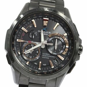  Casio CASIO OCW-G1000B-1A2JF Oceanus GPS solar radio wave men's _761895[ev20]