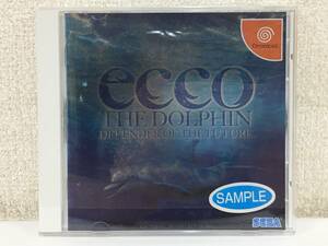 *0Z024 not for sale DC Dreamcast soft ecco eko -THE DOLPHIN The Dolphin DEFENDER OF THE FUTURE0*