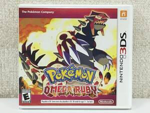 *0Z101 Nintendo 3DS soft overseas edition Pokemon OMEGA RUBY Pocket Monster Pokemon Omega ruby 0*