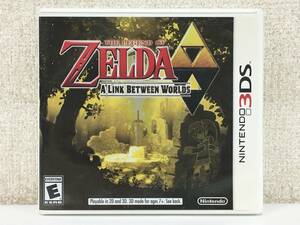 ●○Z114 ニンテンドー 3DS ソフト 海外版 THE LEGEND OF ZELDA A LINK BETWEEN WORLDS ゼルダの伝説 神々のトライフォース○●