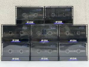 ●○Z149 SONY カセットテープ EXCELLENT SUPER HIGH FIDELITY HF-ES90 他 8本セット○●