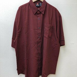 ＵＳＥＤ古着 DAMANI DADA ダマニ ダダ チェック シャツ ビッグサイズ タグ付 美品 シャツ、ブラウス シャツ、ブラウス XL 赤 / レッド