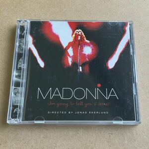 送料無料☆MADONNA『I'm Going to Tell You a Secret』来日記念盤CD＋DVD141分収録☆美品☆マドンナ☆308